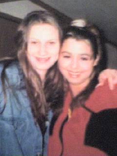 Stacy and I when we were about 15