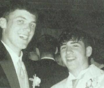 Chad "Larry" and Cody "Frank" at Prom 2005
