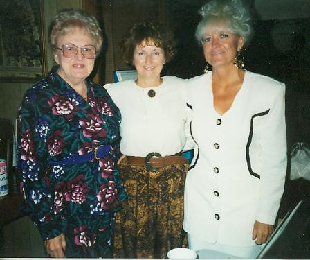 The girls - Vora, Connie and Glea - 1991
