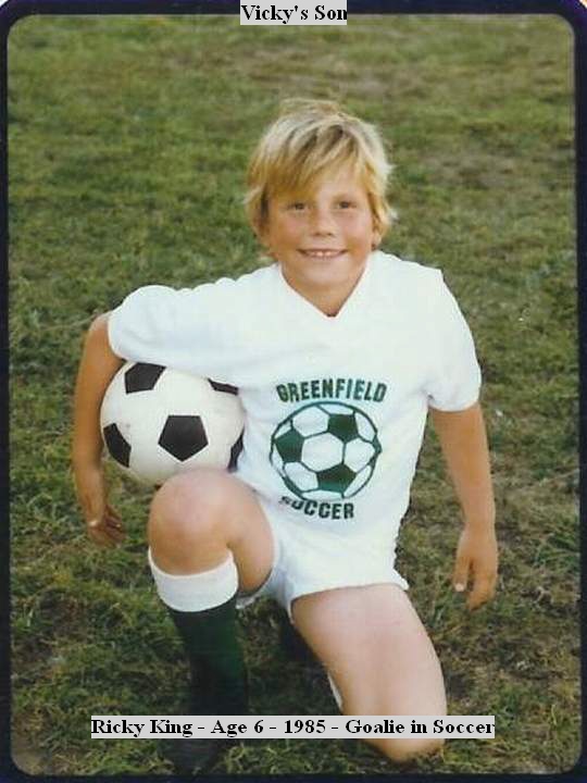 Barbara - Ricky King - Age 6 - Season 1985-Goalie-Soccer.JPG