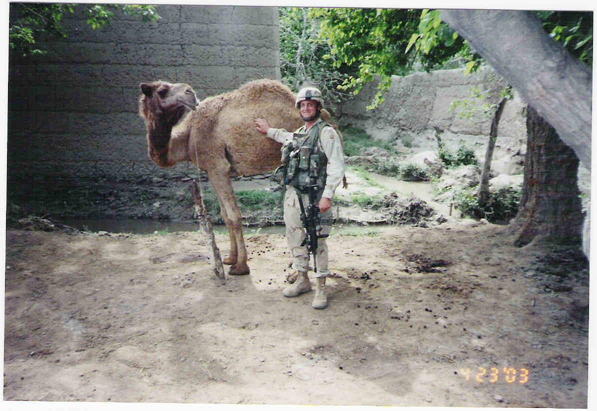 Eddie and camel.JPG